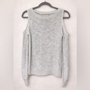 Hollister Cole Shoulder Sweater in Mint & White XS GUC